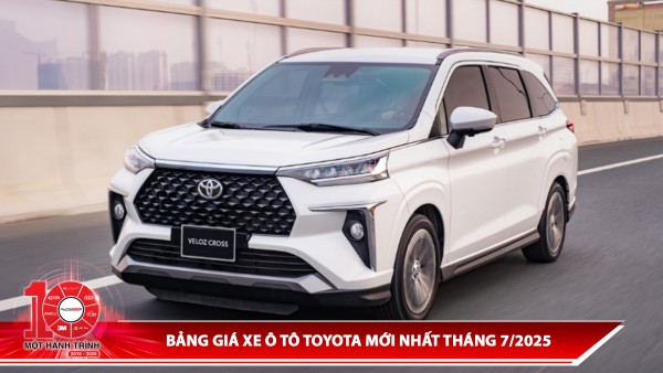 Toyota Sông Lam Nghệ An: Bảng giá tháng 7/2025 với nhiều ưu đãi